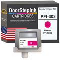 DoorStepInk Brand for Canon PFI-303 330ML Magenta Remanufactured in the USA Ink Cartridge