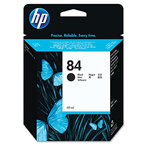 HP 84 Standard Yield Black Ink Cartridge, C5016A