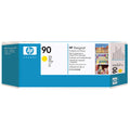 Original HP 90 (C5057A) Yellow Cartridge & Cleaner Cartridge