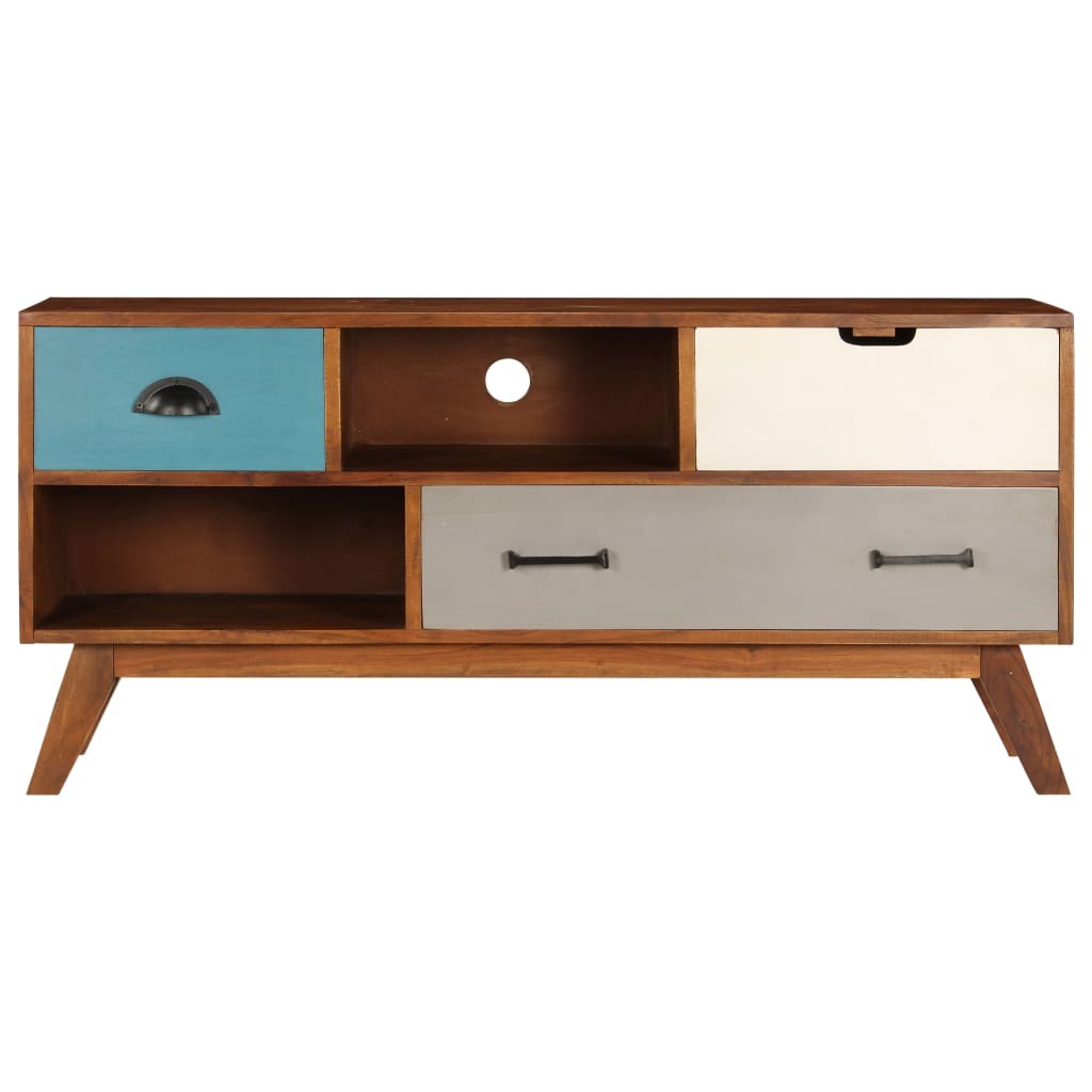 TV Cabinet with 3 Drawers 43.3"x13.7"x19.6"