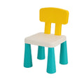 Back Plastic Desks And Chairs Home Learning Building Block Table Matching Stool